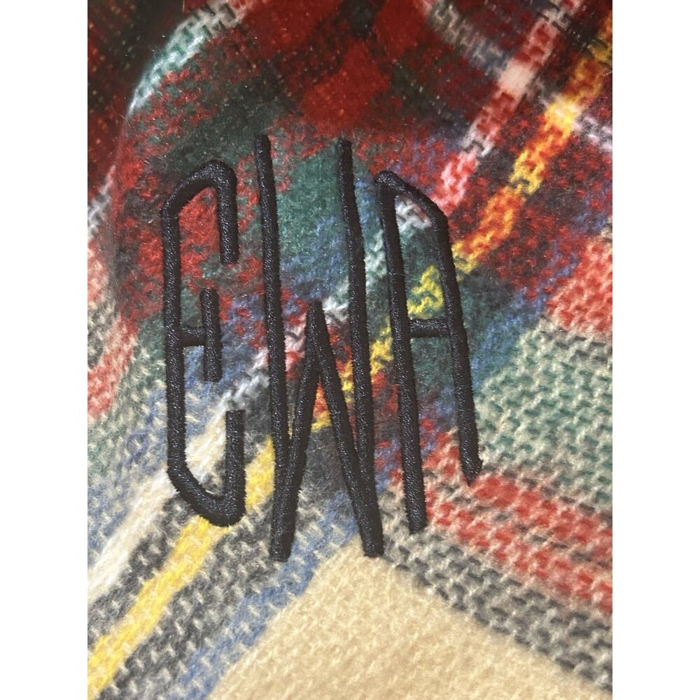 NWT Marley Lilly Plaid Scarf - Picture 3 of 7
